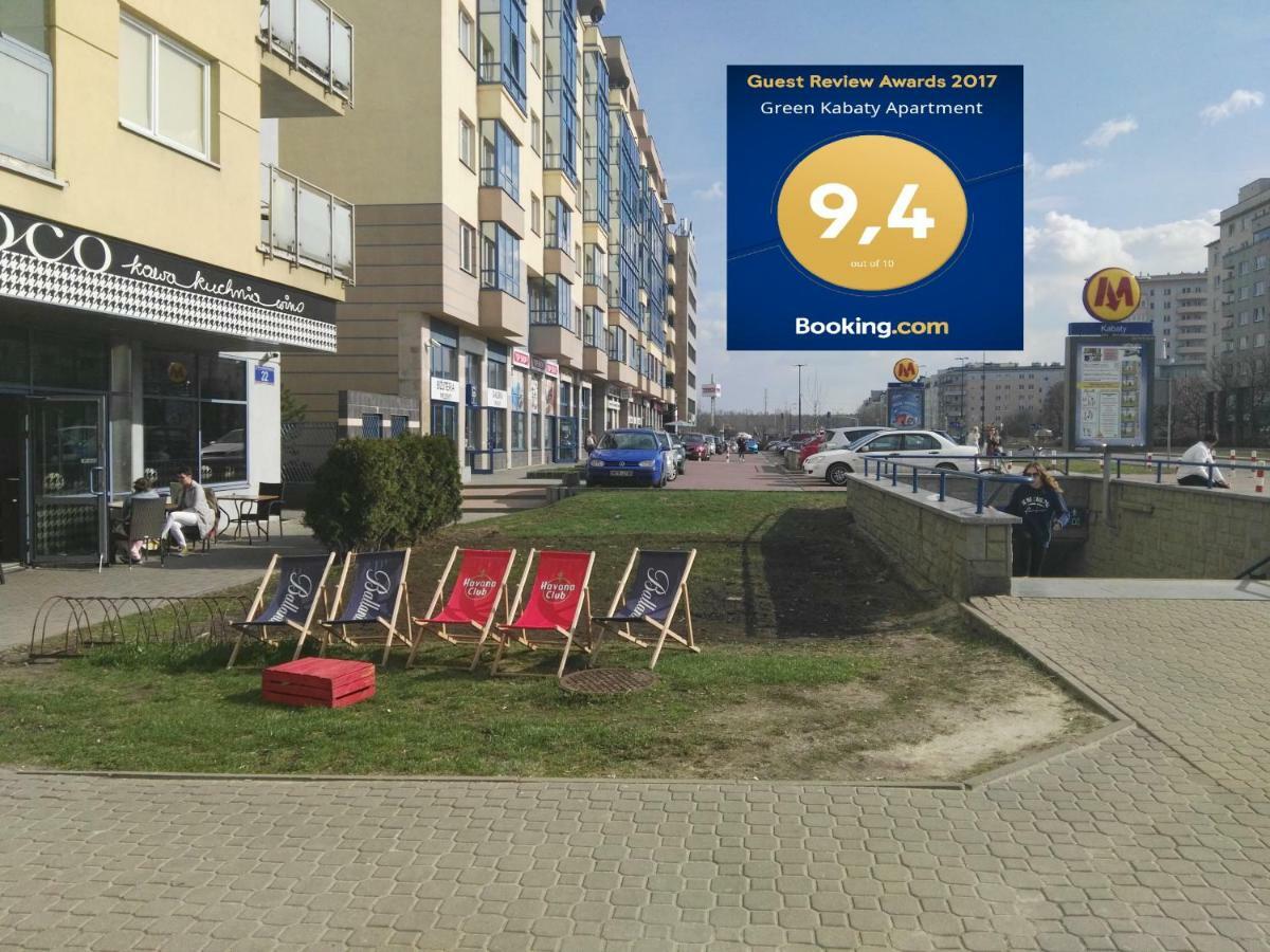 Green Kabaty Apartment 3 Varsovia Exterior foto